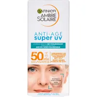 Garnier 6x Garnier Ambre Solaire Sensitive Expert+ Anti-age Zonnebrandmelk Spf 50 50 Ml