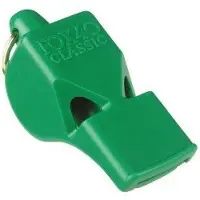 Fox40 classic scheidsrechtersfluit zonder pit fluor groen