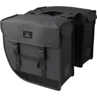 Fastrider Hybride - Dubbele Fietstas - Waterafstotend - 26 liter - Grijs