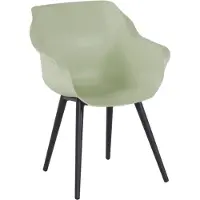 Hartman Sophie Studio dining tuinstoel aluminium/kunststoff 2 stuks