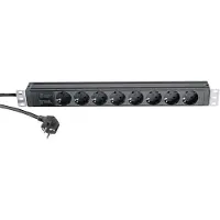 K&M 28673 19" Power box 2 m Stroomkabel