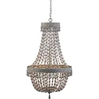 QAZQA Klassieke staande buitenlamp zwart 170 cm IP44 - New Orleans