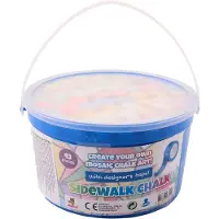 Johntoy Stoepkrijt 43 staven + 25m designer tape 3cm