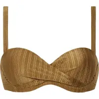 Beachlife Dull Gold Bikinitop met beugel Dames - Maat 42F