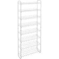 Metaltex shoe schoenenrek 8 etages 64x23x165 cm wit