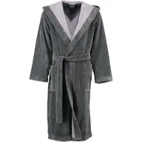 Cawö Badjas Lago 801 Uni Capuchon Men Donkerblauw
