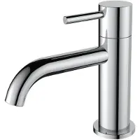 Regn Fonteinkraan - Chroom - Messing - Kranen, Fonteinkranen, Opbouw Fonteinkranen - 8719689897000