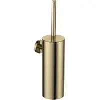 Regn Toiletborstelgarnituur - Geborsteld Goud PVD - Messing - Accessoires, Toilet accessoires, Toiletborstelhouders - 8720254161662