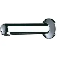 Delabie Vaste uitl vr TC165mm M1/2 L.170 Ø32 regelb. straalbreker