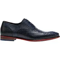 Floris van Bommel Veterschoen 'De Stapper 05' donkerblauw