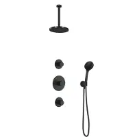 Hotbath Cobber IBS20CR inbouwdouche met 3s handdouche en 30cm plafondbuis chroom