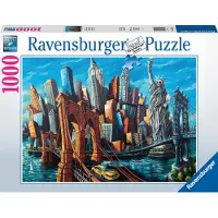 Ravensburger puzzel Welkom in New York Karton Ravensburger Puzzel