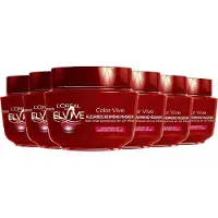 L'Oréal 6x Elvive Color Vive Haarmasker 300 ml