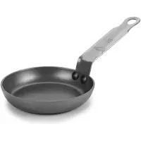 Lacor 63714 poêle tri blinis en tole acier antiadhésiférent 14 cm
