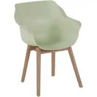 Hartman tuinmeubelen Sophie Studio dining tuinstoel teak/kunststoff 4 stuks
