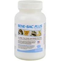 PetAg Pet-Ag Bene-Bac Plus - 127 g Poeder - FOS & Probiotica voor Honden, Katten, Exotische & Wilde Zoogdieren
