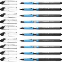 Schneider Rollerpen Slider extra breed zwart | 10 stuks