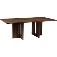 Audo Copenhagen Androgyne Rectangular eettafel oak dark stained, 210x109 cm