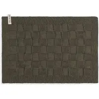 Knit Factory Placemat Uni - Khaki - 50x30 cm
