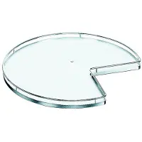 Kesseböhmer Inbouw Accessoire 3/4 Draaiplateauset kleur Chroom/Wit