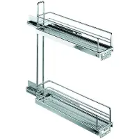 Kesseböhmer Inbouw Accessoire 15412 Front-Uittrek Systeem Rechts kleur Chroom
