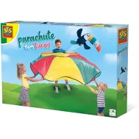 SES Creative SES - Parachute vliegende toekan - stevig materiaal - inclusief toekan en parachute doek