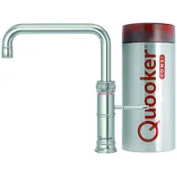 Quooker Classic Fusion square RVS met Combi+ reservoir