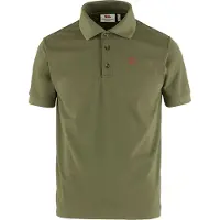 Fjällräven Polo Men Crowley Pique Shirt Light Olive-S