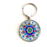LYSEL Handmade Sleutelhanger Mandala Passie