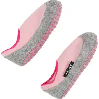 Falke Huisschoenen grijs gemêleerd / rosa