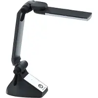 Schweizer Multilight PRO Tafellamp met LED - Dimbare leeslamp - Hobbylamp op accu - Dimbaar - Zwart - Flexibel