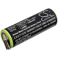 123accu Moser 1590-7291 / 1591-0062 / 1591-0067 accu (1.2 V, 1200 mAh, huismerk)