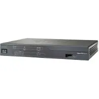 Cisco 881, Ethernet-WAN, Snel Ethernet, Zwart