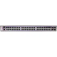 Extreme networks 210-48p-GE4, beheerde switch, L2, Gigabit Ethernet (10/100/1000), Power over Ethernet (PoE), geschikt voor montage in een rack, 1U