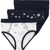 Jacky Onderbroek nachtblauw / wit