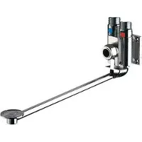 Delabie DEL zelfsluitende kraan-mechanisch Mixfoot, chroom, bed voet