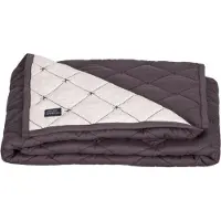 Imps&elfs quilted baby wiegdeken antraciet 80x100 cm