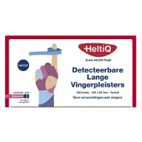 Heltiq Vingerpleisters Detecteerbaar 120x20 mm Textiel 100 stuks