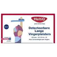 Heltiq Vingerpleisters Detecteerbaar 120x20 mm PE 100 stuks