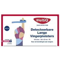 Heltiq Vingerpleisters Detecteerbaar 180x20 Mm Pe 100 Stuks
