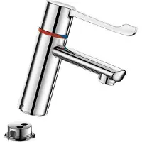 Delabie SECURITHERM BIOCLIP sequentiële thermostatische wastafelmengkraan