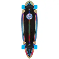 Santa Cruz Iridescent Dot 9.20 X 33 Pintail Cruiser Skateboard
