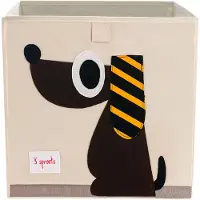 3 Sprouts - Storage Box - Brown Dog