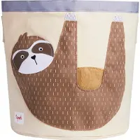 3 Sprouts Opbergtas - 44.5x43 - Luiaard - - OneSize - Speelmaten