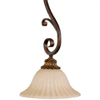 Elstead Lighting Elstead Sonoma Valley hanglamp, E27, met verouderd schildpadmotief