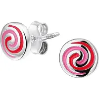 Trendjuwelier huiscollectie TFT Oorknoppen Rondje Zilver Gerhodineerd Glanzend