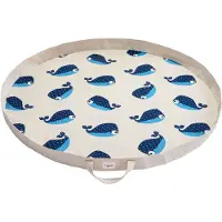 3 Sprouts - Play Mat Bag - Blue Whale