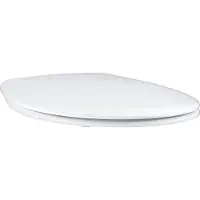 GROHE Bau Closetzitting met deksel Wit