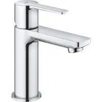 GROHE Lineare New Wastafelkraan XS - Extra lage uitloop - Met push open waste - Chroom