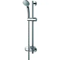 Ideal standard Ide Idealrain Glijstangcombi. S1 600Mm 1 Functie Handdouche